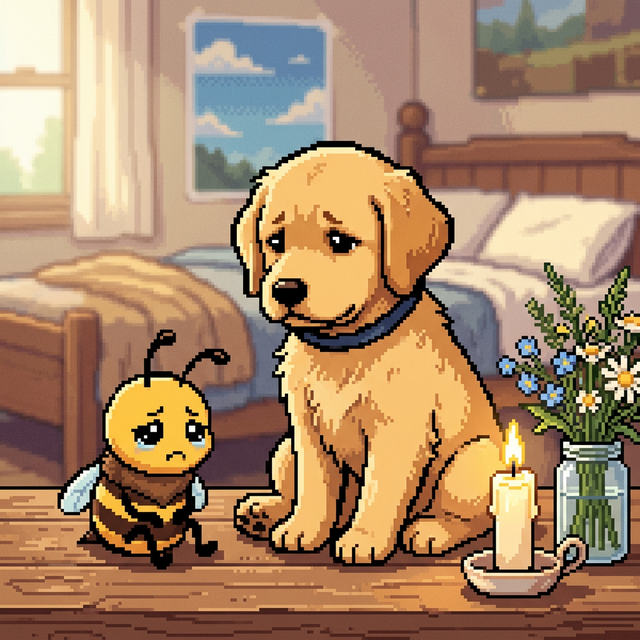 Bee and dog